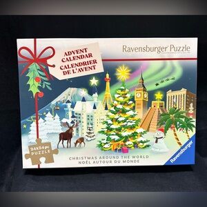 Ravensburger | Advent Calendar "Christmas Around the World" 24x54pc Puzzles